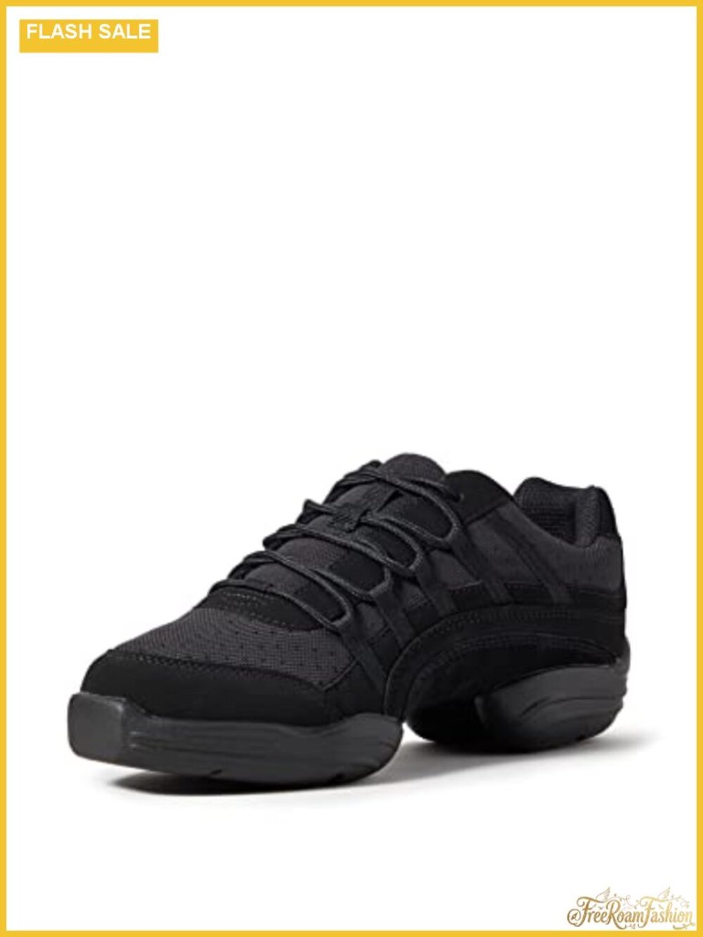 Women's Split-Sole Ballet Dance Shoes with PU Nubuck Upper